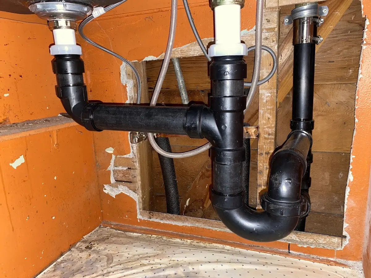 Professional Repiping Services equipment and tools on the job in Los Osos